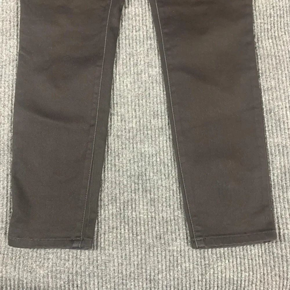Michael Kors Jeans Womens 8 Black Skinny Studded Stretch Mid Rise Grunge 32x28